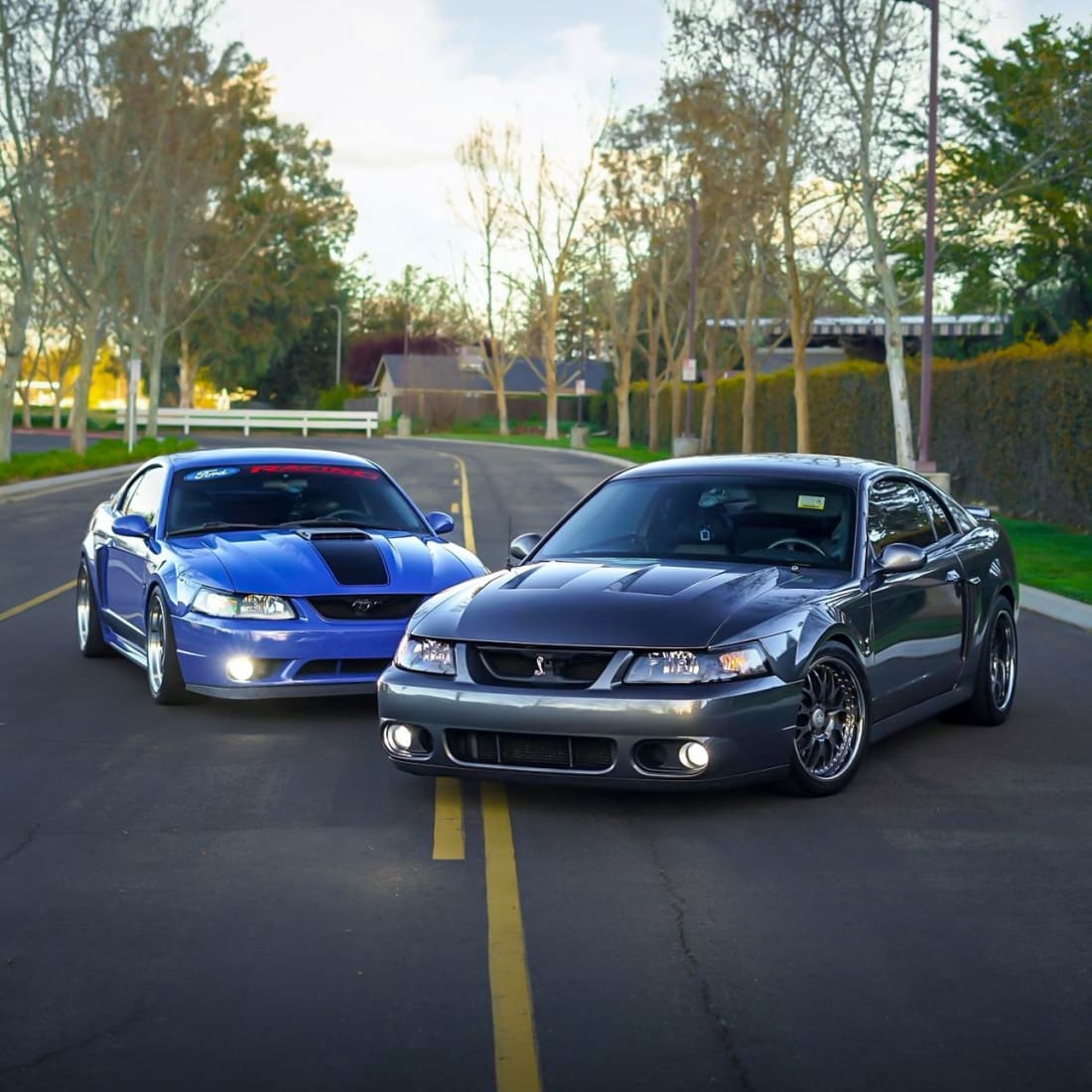 4x LED Headlight & Fog Light Bulbs For Ford Mustang GT/SVT Cobra 1994-2004 - 9007/HB5 Kit