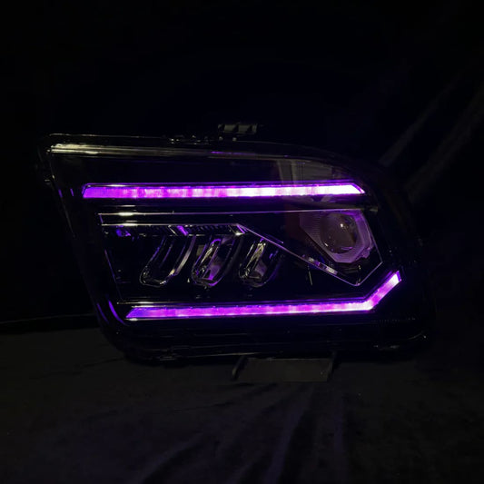 2005-2009 Mustang VLAND RGB Headlights
