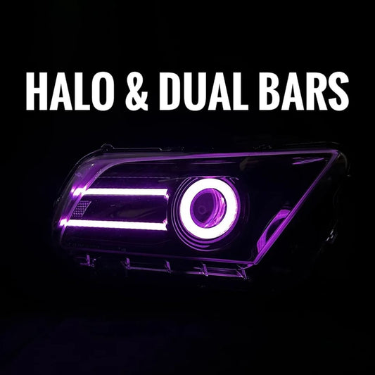 2013-2014 Mustang RGB LED Headlights