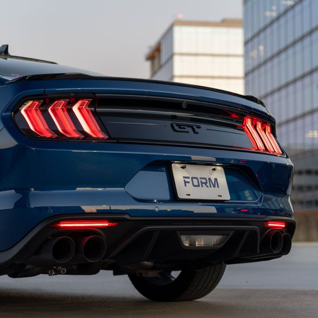 2018-2023 Mustang Form Lighting LED Rear Reflectors - Red