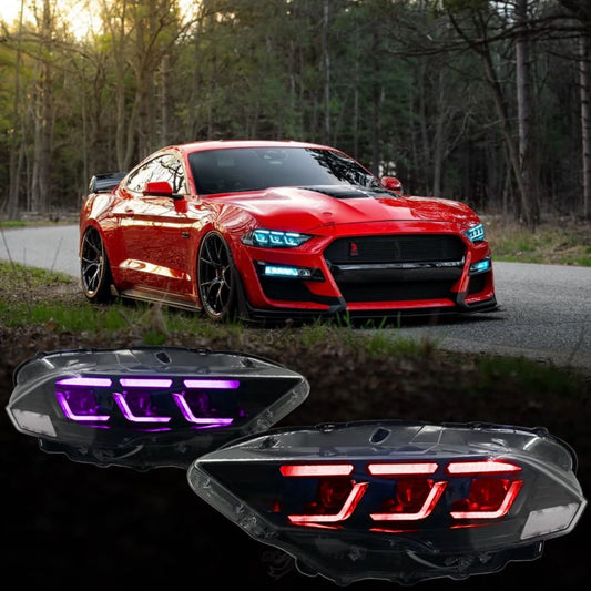 2018-2023 Mustang S650 Style Headlight RGB