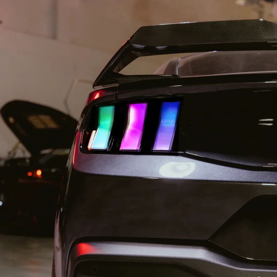 2024 + Mustang S650 RGB LED Euro Style Taillights