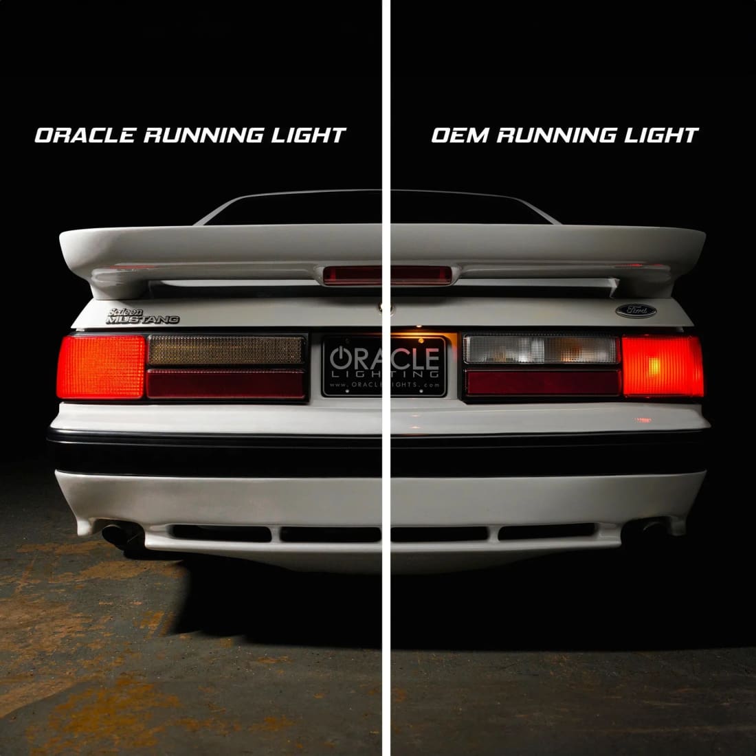 1987–1993 Mustang LX ORACLE Tail Light Conversion Kit - Sequential LED