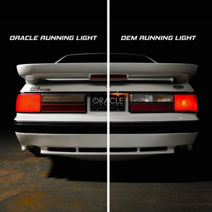 1987–1993 Mustang LX ORACLE Tail Light Conversion Kit - Sequential LED