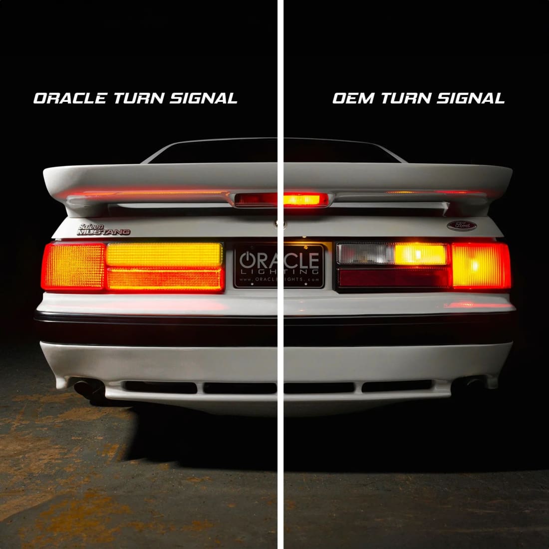 1987–1993 Mustang LX ORACLE Tail Light Conversion Kit - Sequential LED