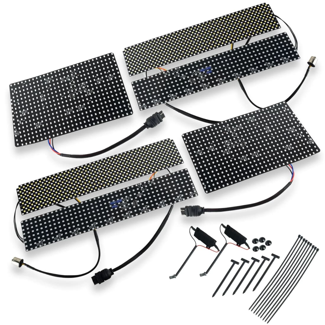 1987–1993 Mustang LX ORACLE Tail Light Conversion Kit - Sequential LED