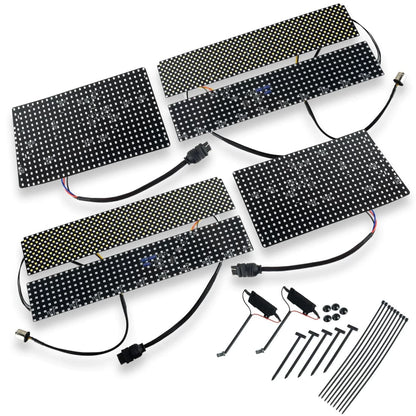 1987–1993 Mustang LX ORACLE Tail Light Conversion Kit - Sequential LED