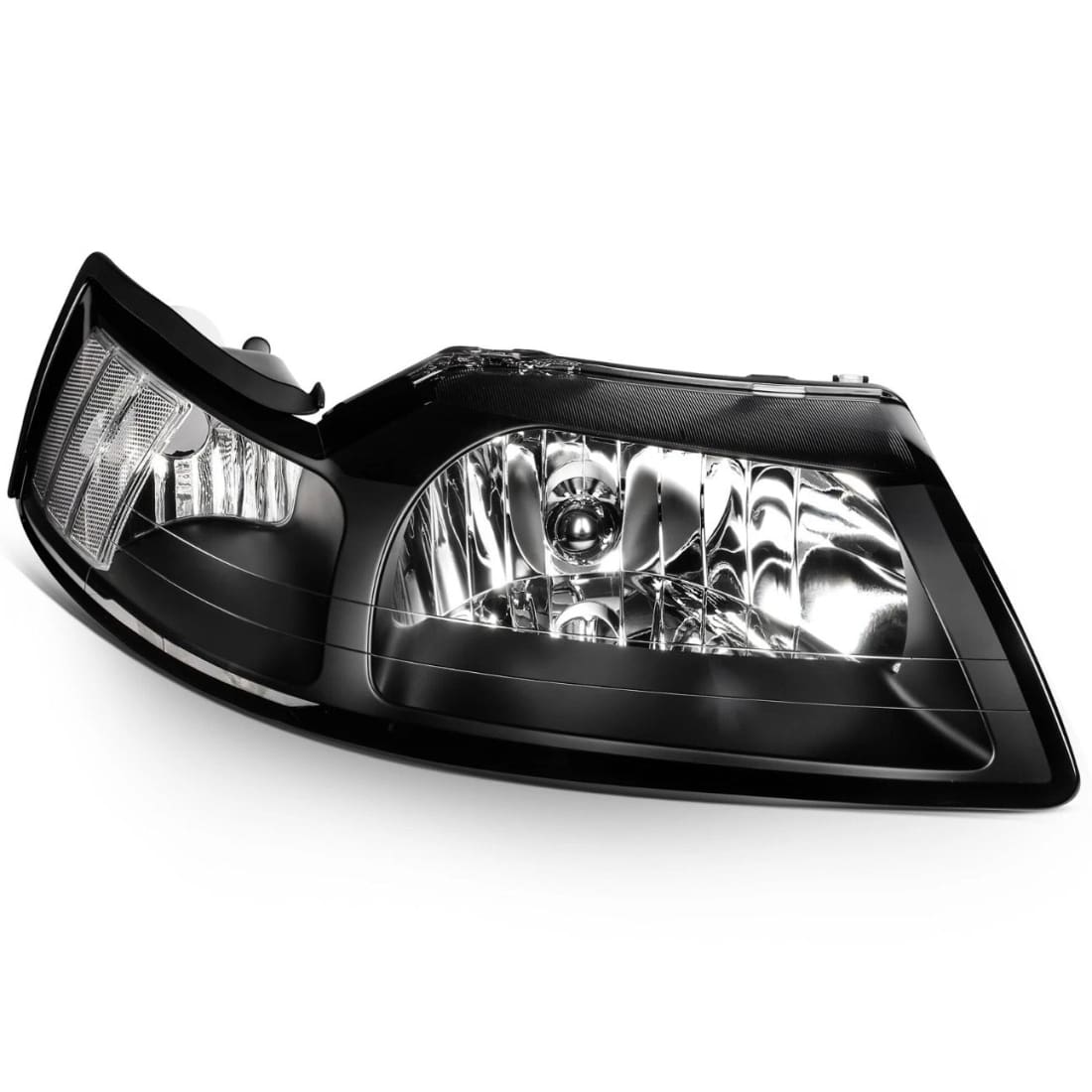 1999-2004 Mustang Clear Corner Headlight Assembly (Pair)