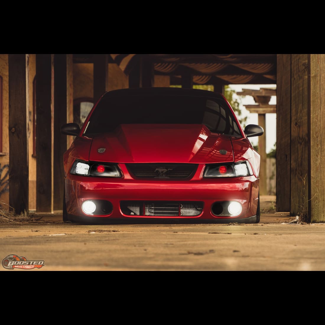 4x LED Headlight & Fog Light Bulbs For Ford Mustang GT/SVT Cobra 1994-2004 - 9007/HB5 Kit
