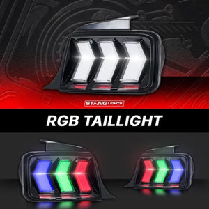(Pre-Order) 2005-2009 Mustang S650 Style Taillight - RGB