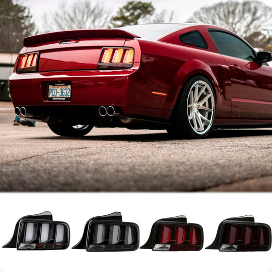 2005-2009 Mustang Tri-Bar LED Tail Lights