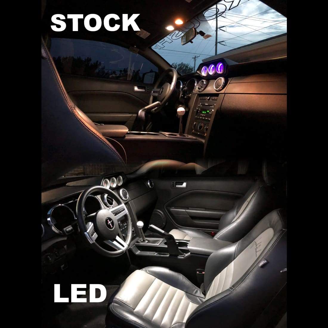 2005-2014 Mustang Map Light LED Upgrade Kit