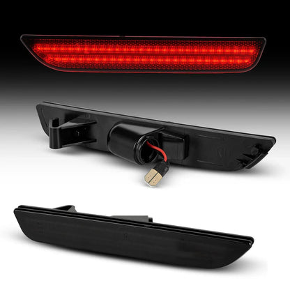 2010-2014 Mustang Dynamic Amber/Red LED Sidemarkers Full Set (Front/Rear)