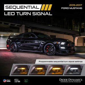 2015-2017 Mustang Diode Dynamics Sequential LED Turn Signals