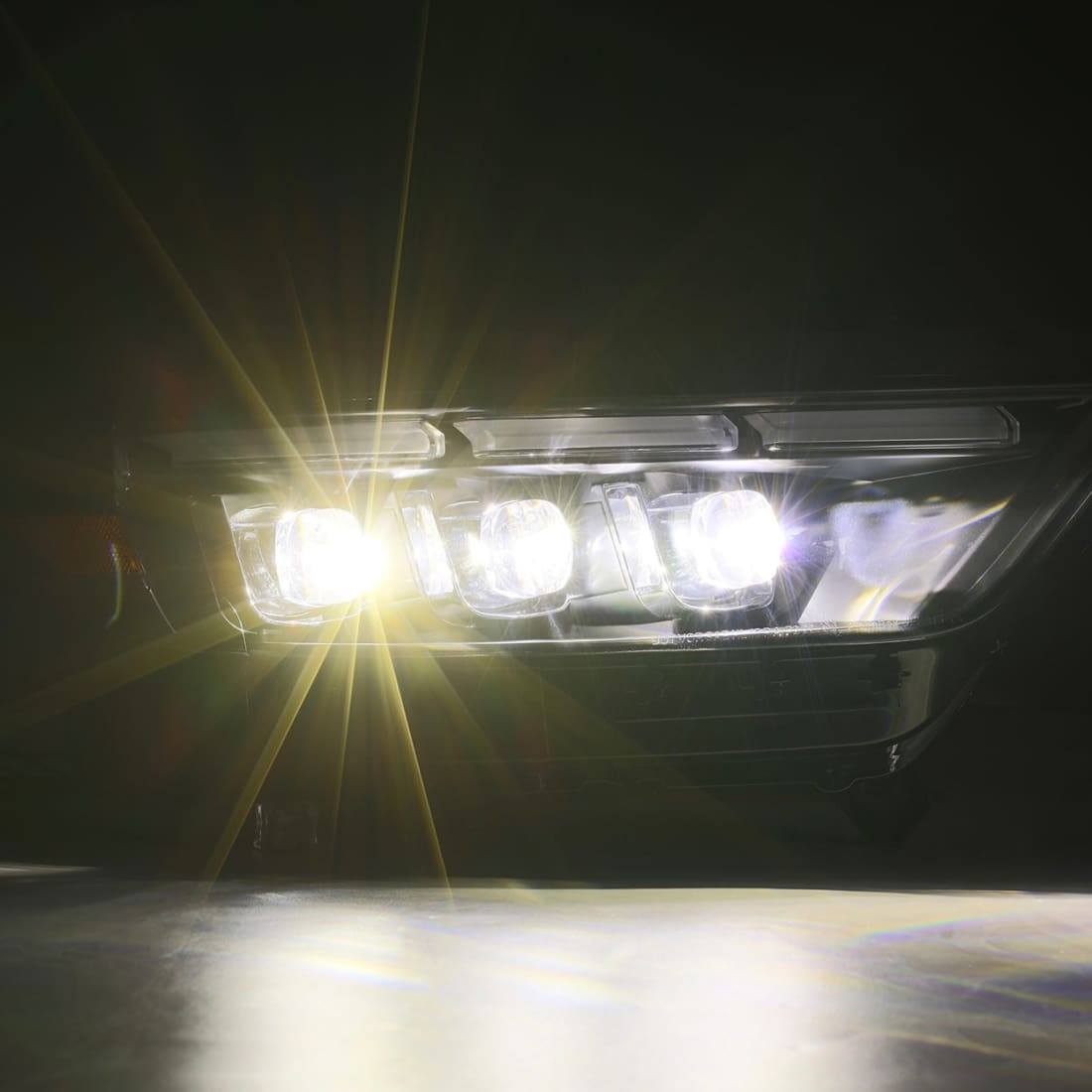 2015-2017 Mustang MKII NOVA-Series LED Projector Headlights Black