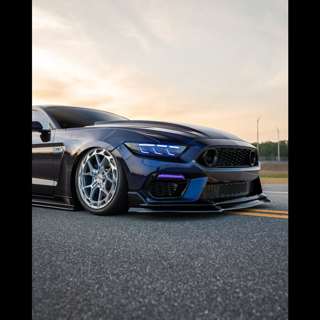 2015-2017 Mustang S650 Style Headlight RGB