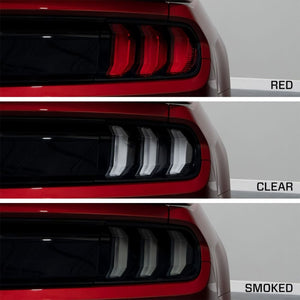 2015-2023 Mustang Form Lighting LED Tail Lights - Clear