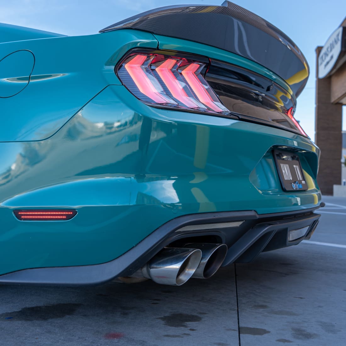 2015-2023 Mustang LED Rear Sidemarkers Dynamic Dual Row