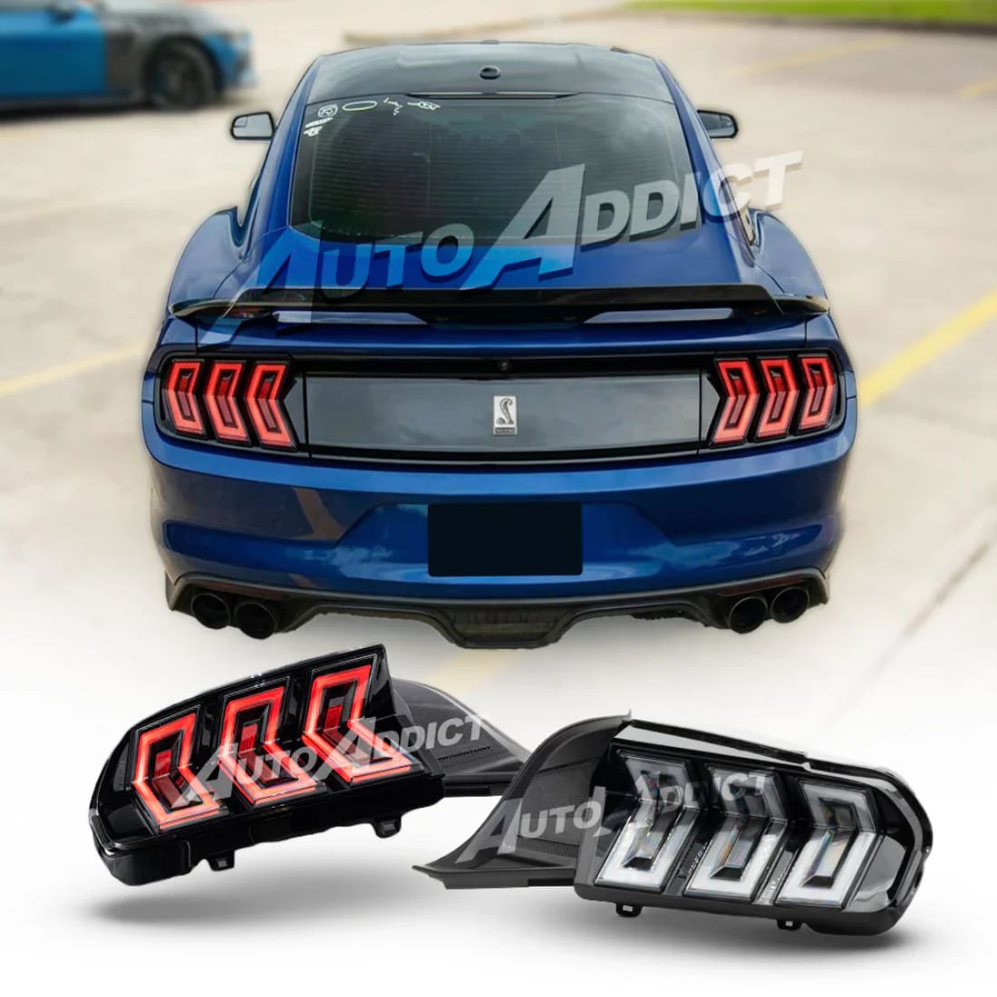 2015-2023 Mustang S550 Heritage-X™ Taillights PRE-ORDER