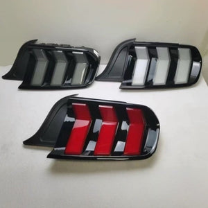 2015 - 2023 Mustang S650 Style Taillights - Clear
