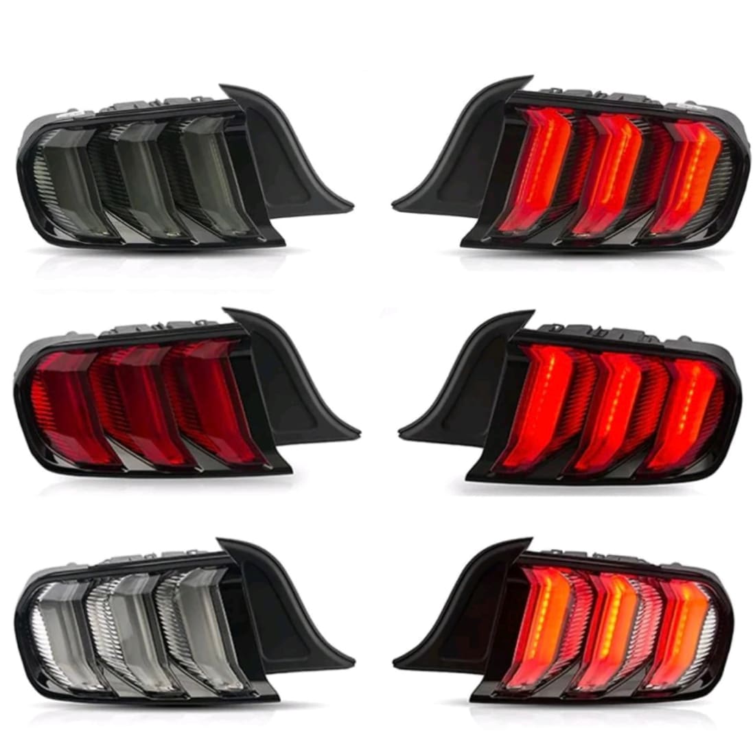 2015-2023 Mustang VLAND Euro LED Taillights