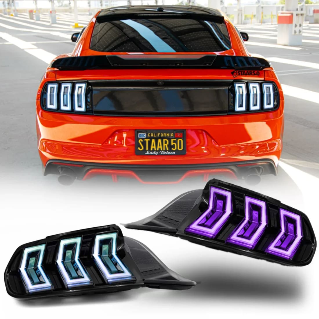 2015-23 Mustang S550 Heritage-X™ RGB Taillights PRE-ORDER