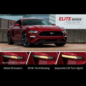 2018-2022 Mustang Diode Dynamics Elite Series Fog Lamps