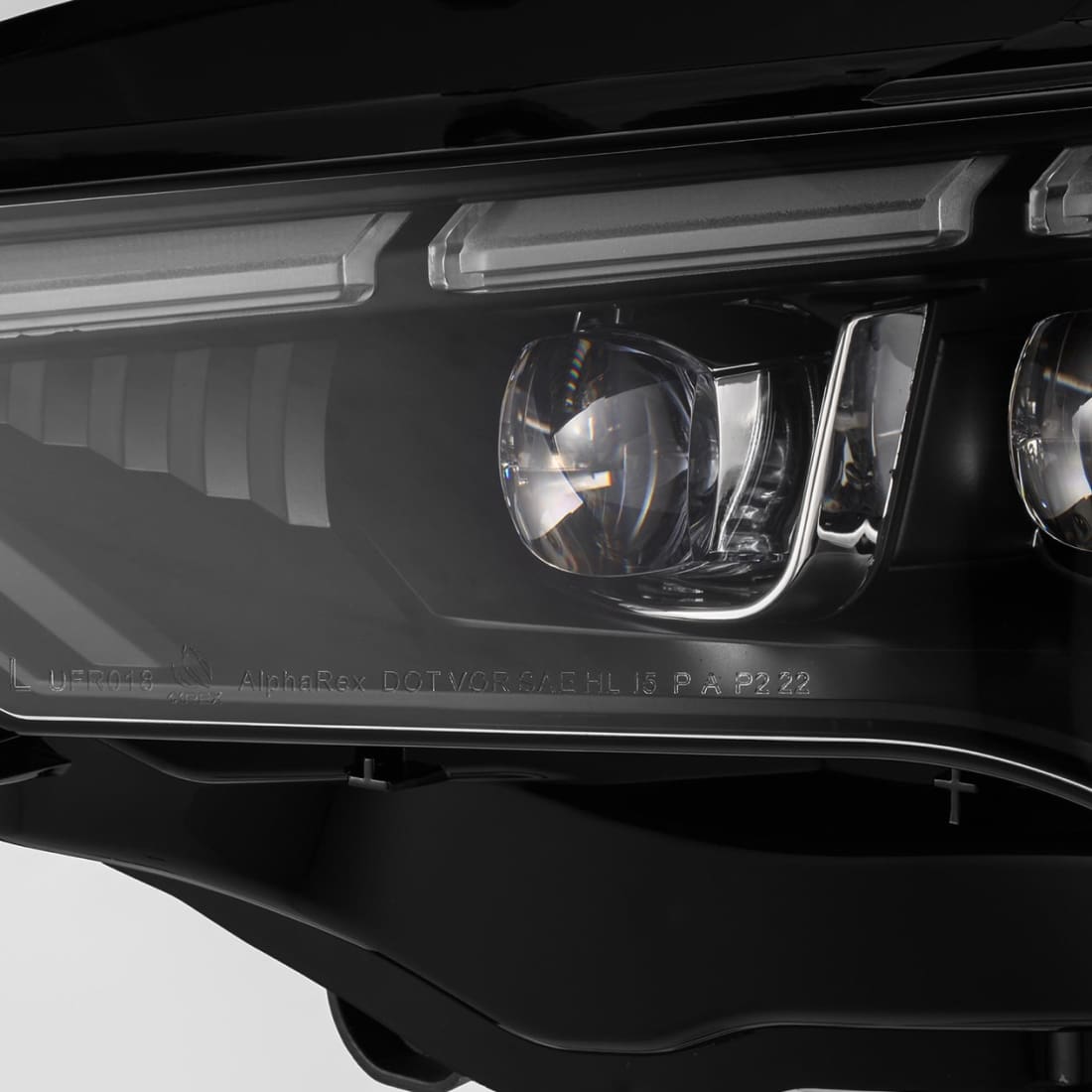 2018-2023 Mustang MK II NOVA-Series LED Projector Headlights Black