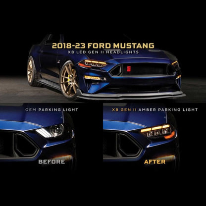 2018-2023 Mustang Morimoto XB LED Headlights Gen II