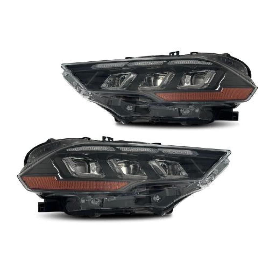 2015-2017 Mustang Turn Signal Hood Lighting Kit - Red or Amber diffused LED's