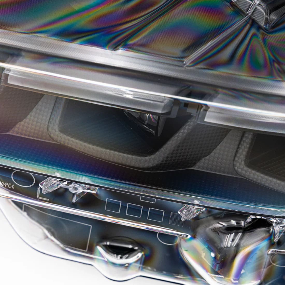 2024+ Ford Mustang S650 Carbon Fiber Headlights Pre-Preg Track Pack Edition