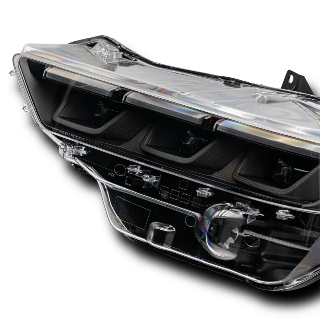 2024+ Ford Mustang S650 Carbon Fiber Headlights Pre-Preg Track Pack Edition