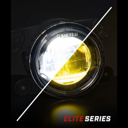 2024+ Mustang Diode Dynamics Elite Series Add-On Fog Lamp Kit - Dual Color White + Yellow / GT