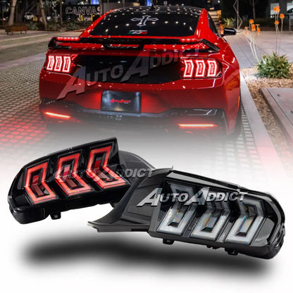 2024+ Mustang S650 Heritage-X™ Taillights Amber Turn Signal Sequential w/ Animation