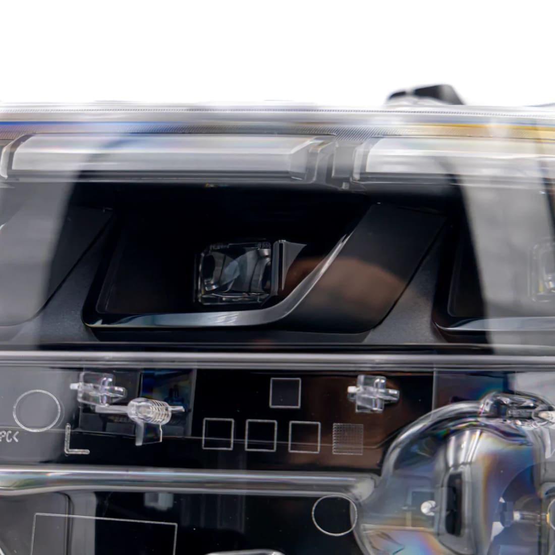 2024+ Mustang S650 RGB Headlights - Dark Horse Black