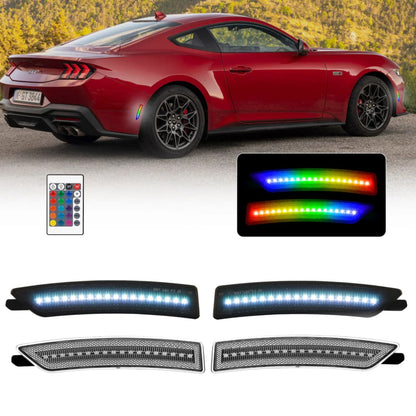 2024+ Mustang S650 RGB LED Sidemarkers (Front & Rear)