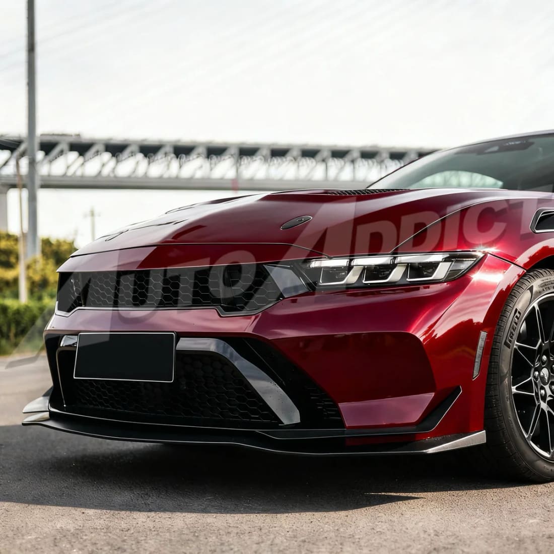 2024+ Mustang S650 Type-GTD Conversion Bumper Full Kit For Dark Horse/GT/EcoBoost