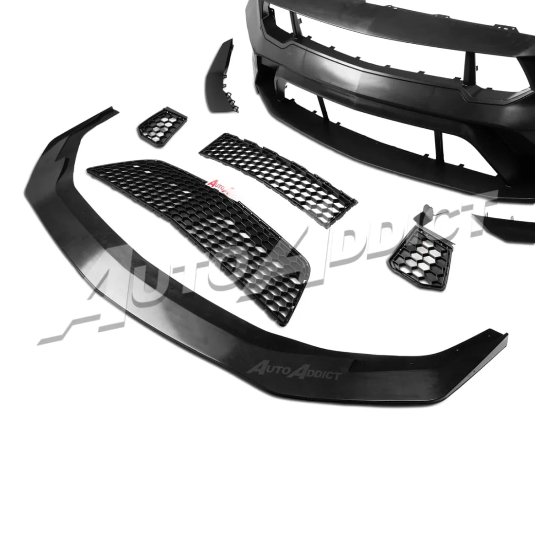2024+ Mustang S650 Type-GTD Conversion Bumper Full Kit For Dark Horse/GT/EcoBoost