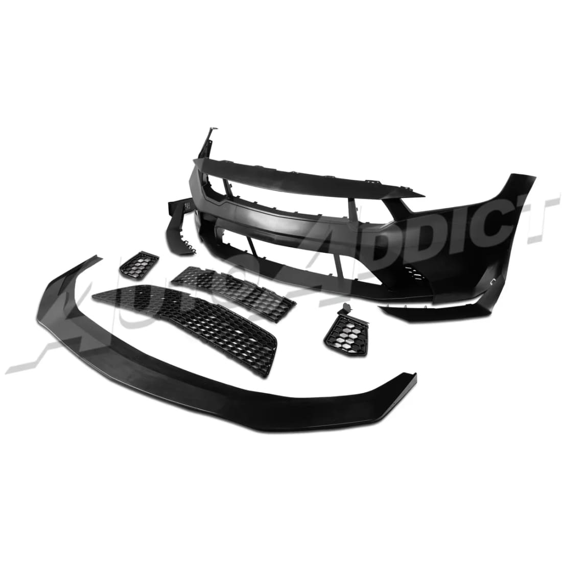 2024+ Mustang S650 Type-GTD Conversion Bumper Full Kit For Dark Horse/GT/EcoBoost
