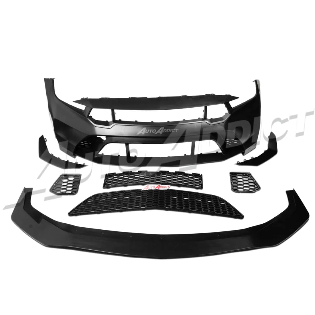 2024+ Mustang S650 Type-GTD Conversion Bumper Full Kit For Dark Horse/GT/EcoBoost